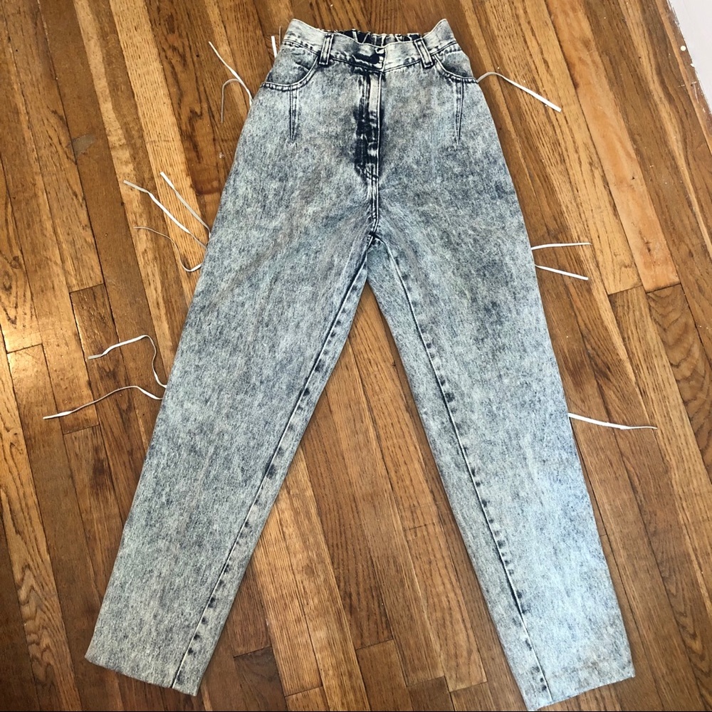 Vintage Opal acid wash cowgirl jeans - Picture 2 of 6